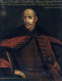 Portrait of Janusz Tyszkiewicz (1570–1649), Leliwa coat of arms, voivode of Kiev by Anonymous