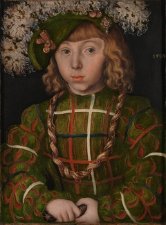 Portrait of Johann Friedrich the Magnanimous by Lucas Cranach the Elder