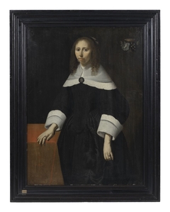 Portrait of Johanna Folckers by Jan de Stomme