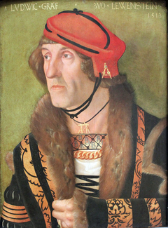 Portrait of Louis I, Count of Löwenstein by Hans Baldung