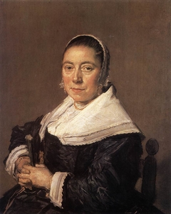 Portrait of Maria Vernatti by Frans Hals