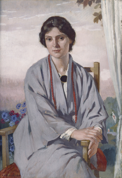 Portrait of May Aimee Smith by Pierre Adolphe Valette