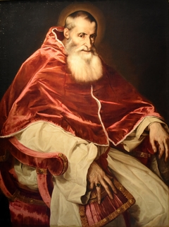 Portrait of Pope Paul III by Titian