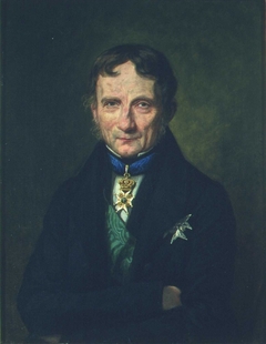 Portrait of Poul Christian Holst by Johan Gørbitz