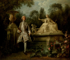 Portrait of the Actor Grandval by Nicolas Lancret