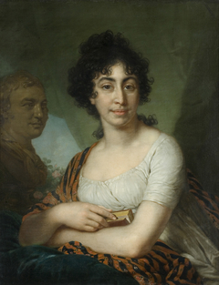 Portrait of Varvara Ivanovna Monycharova (Arapetova?) by Vladimir Borovikovsky