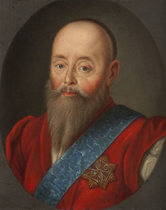 Portrait of Wacław Rzewuski (1706–1779), Great Crown Hetman by Jerzy Siemiginowski-Eleuter