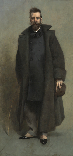 Portrait of William Merritt Chase by James C. Beckwith