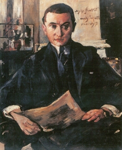 Porträt Wolfgang Gurlitt by Lovis Corinth