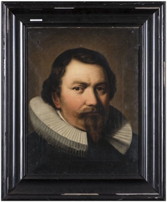 Portret van een man in 17e eeuws kostuum by anonymous painter