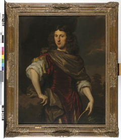 Portret van een man, mogelijk Herpert Tromp (1627-1691) by Nicolaes Maes