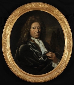 Portret van een man uit het geslacht Visch of Schepers by Pieter van der Werff