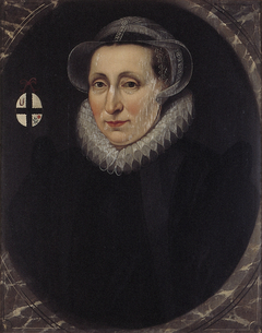 Portret van Johanna Racket (1547-1600) by Frans Pourbus the Younger