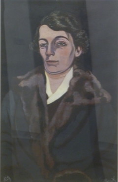 Portret van mevrouw Storck-Hertoghe by Léon Spilliaert