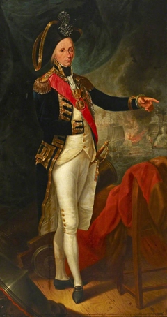 Rear-Admiral Horatio Nelson, 1758-1805, Baron Nelson of the Nile by after Leonardo Guzzardi