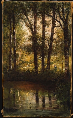 Reflections in the Water by William Morris Hunt