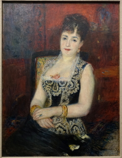 Retrato da condessa de Pourtalès by Auguste Renoir