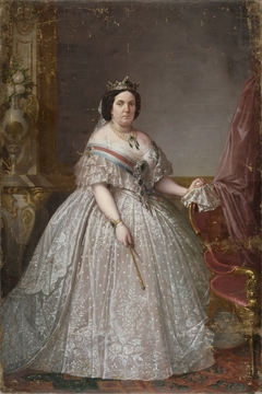 Retrato de Isabel II by José Saló y Junquet