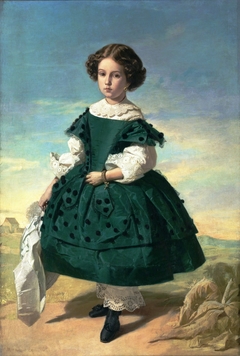 Retrato de niña by Valeriano Bécquer