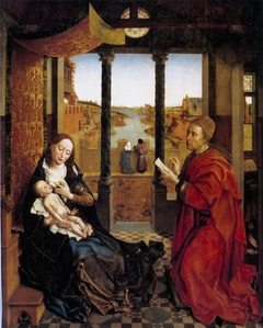 Saint Luke Drawing the Virgin by Rogier van der Weyden