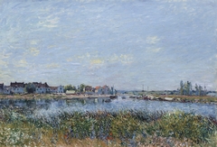 Saint-Mammès in the Morning by Alfred Sisley