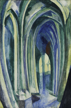 Saint Séverin No. 5 by Robert Delaunay