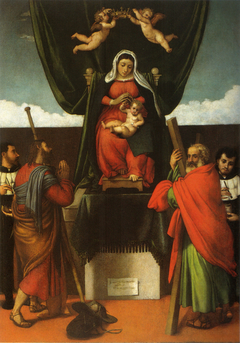 San Giacomo dell'Orio Altarpiece by Lorenzo Lotto