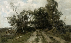 Sandy Path by Théophile de Bock