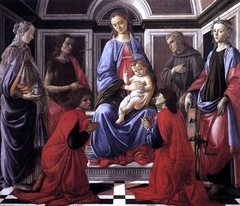 Sant'Ambrogio Altarpiece by Sandro Botticelli