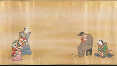 Scenes from Comic Plays [one of a pair] by Hanabusa Itchō