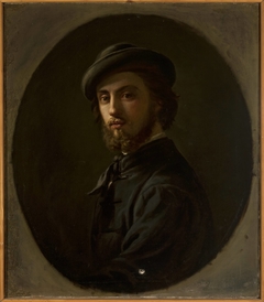 Self-portrait as a young man by Leopold Horovitz