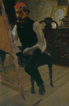 Self-Portrait by Charles Keene