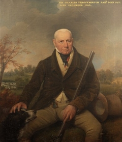 Sir Charles Throckmorton, 7th Bt (1757-1840) by attributed to Laurence J Cossé