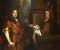 Sir Frescheville Holles, 1642-72, and Sir Robert Holmes, c. 1622-92 by Peter Lely