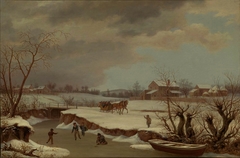 Skating by Thomas Birch