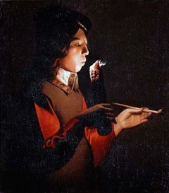 Smoker by Georges de La Tour