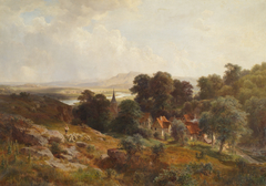 Sommerlandschaft by Ludwig Halauska