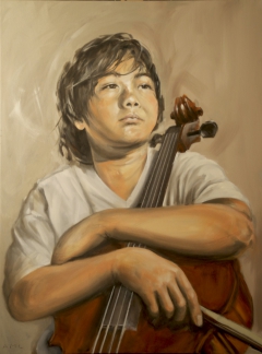 Sora with Cello  by Alejandro Lopez