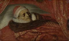 Stadtholder Prince Maurice Lying in State by Adriaen Pietersz. van de Venne