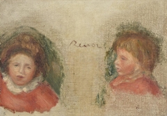 Studies of Woman and Child by Auguste Renoir