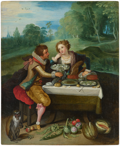 Taste by Frans Francken the Younger