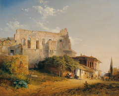 Tekfur Saray in Konstantinopel by Emanuel Stöckler