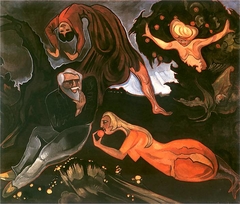 Temptation of St. Anthony 1. by Stanisław Ignacy Witkiewicz