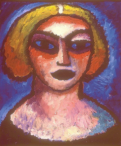 Tête de femme by Alexej von Jawlensky