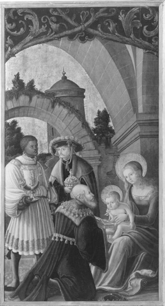 The Adoration of the Magi by Anonymous