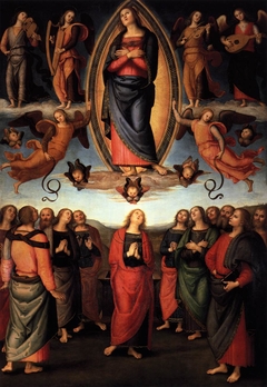 The Assumption of the Virgin by Pietro Perugino