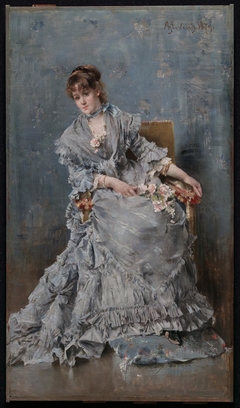 The Attentive Listener by Alfred Stevens