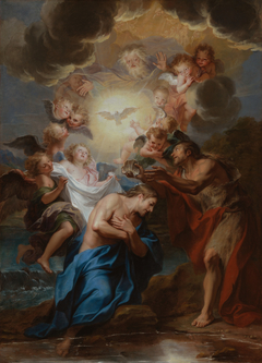 The Baptism of Christ by Antoine Coypel