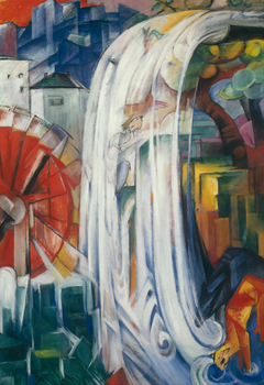 The Bewitched Mill by Franz Marc