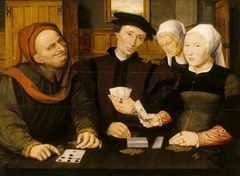 The Card Players by Jan Matsys